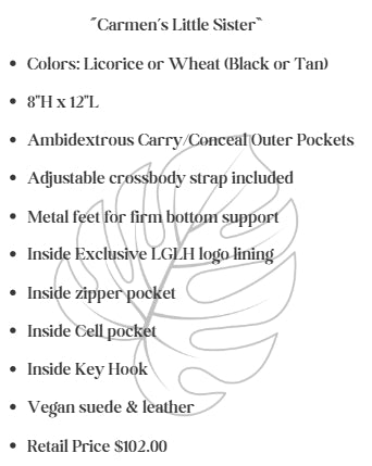 The Lassy Crossbody - Conceal/Carry